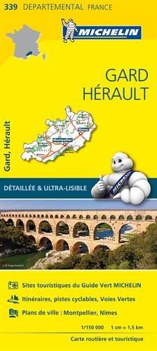 GARD , HERAULT 11339 CARTE ' LOCAL ' ( France ) MICHELIN KAART