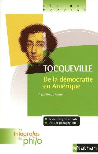 De la démocratie en Amérique : 4e partie du tome II