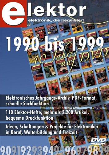 Elektor-DVD 1990-1999. DVD-ROM für Windows: Alle Elektor-Artikel der 90er-Jahre auf DVD