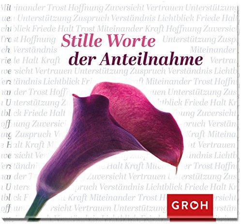 Stille Worte der Anteilnahme