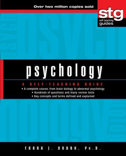 Psychology: A Self-Teaching Guide (Wiley Self-Teaching Guides)