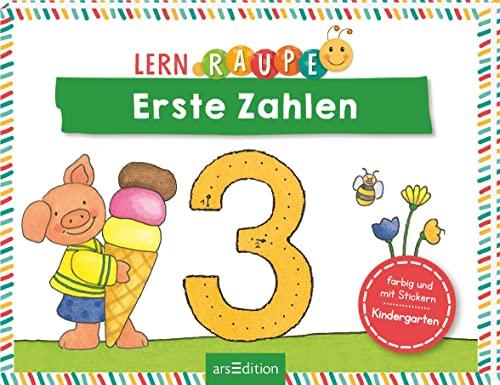 Lernraupe – Erste Zahlen: Übungen und Rätsel für Kindergartenkinder