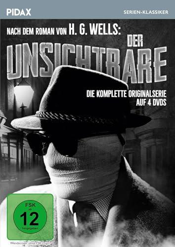 Der Unsichtbare (Invisible Man) / Die komplette Originalserie nach dem gleichnamigen Roman von H. G. Wells (Pidax Serien-Klassiker) [4 DVDs]