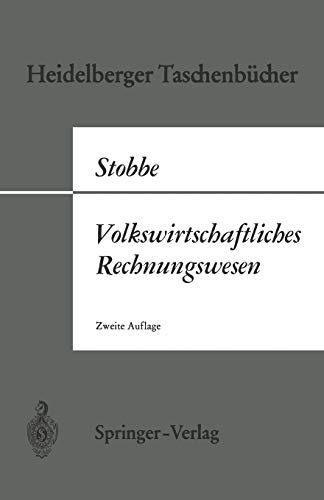 Volkswirtschaftliches Rechnungswesen (Heidelberger Taschenbücher) (German Edition) (Heidelberger Taschenbücher, 14, Band 14)