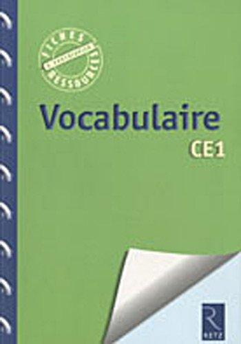 Vocabulaire CE1