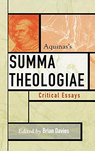 Aquinas's Summa Theologiae: Critical Essays (Critical Essays on the Classics)