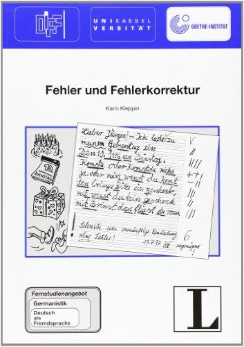 Fehler und Fehlerkorrektur