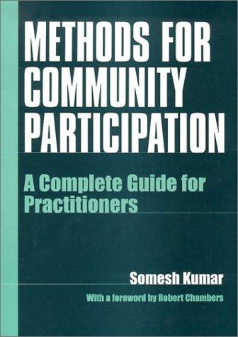 Methods for Community Participation: A Complete Guide for Practitioners