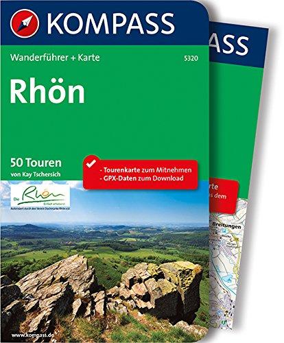 Rhön: Wanderführer mit Extra Tourenkarte zum Mitnehmen.