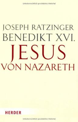 Jesus von Nazareth: Erster Teil. Von der Taufe im Jordan bis zur Verklärung (HERDER spektrum)