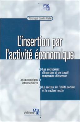 L'insertion par l'activité économique : les entreprises d'insertion et de travail temporaire d'insertion, les associations intermédiaires, le secteur de l'utilité sociale et le secteur mixte