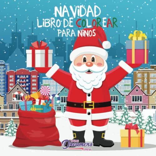 Navidad libro de colorear para niños: Para niños de 4 a 8 años (Cuadernos Para Colorear Niños, Band 11)