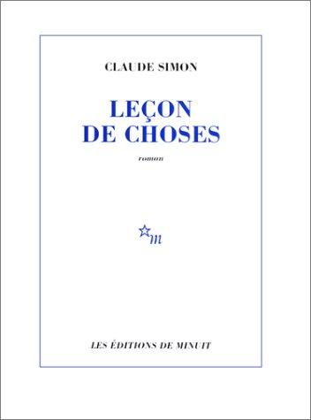 Leçon de choses