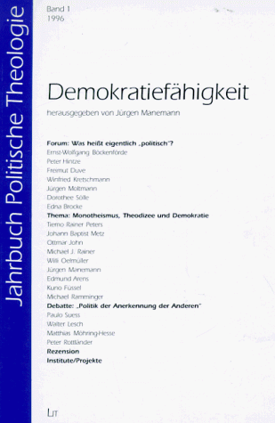 Jahrbuch Politische Theologie, Bd.1, Demokratiefähigkeit