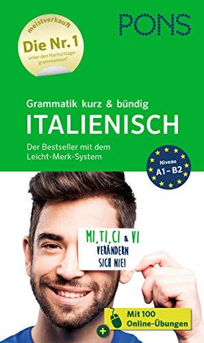 PONS Grammatik kurz und bündig Italienisch: Der Bestseller mit dem Leicht-Merk-System