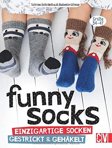 Funny Socks: Einzigartige Socken gestrickt & gehäkelt