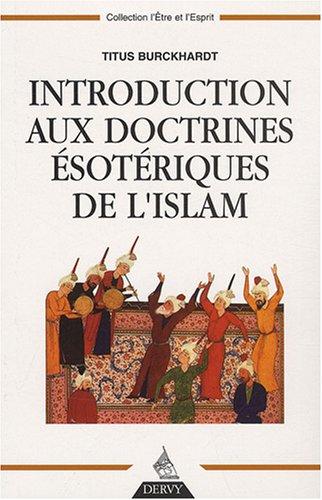 Introduction aux doctrines ésotériques de l'islam