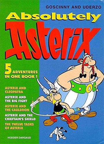 Absolutely Asterix 5 In 1: "Asterix and Cleopatra", "Asterix and the Big Fight", "Asterix and the Cauldron", "Asterix and the Chieftain's Shield", "Twelve Tasks of Asterix"