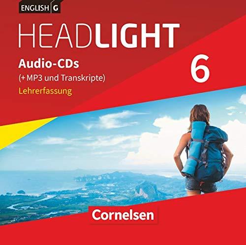 English G Headlight - Allgemeine Ausgabe - Band 6: 10. Schuljahr: Audio-CDs (Vollfassung) - Audio-Dateien auch als MP3