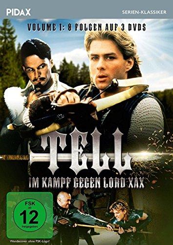 Tell - Im Kampf gegen Lord Xax, Vol. 1 (The Legend of William Tell) / Die ersten 8 Folgen der erfolgreichen Abenteuerserie (Pidax Serien-Klassiker) [3 DVDs]