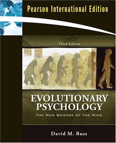 Evolutionary Psychology: The New Science of the Mind