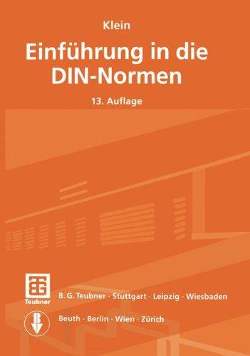 Klein Einführung in die DIN-Normen