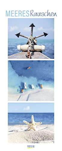 Meeresrauschen 2023: Schmaler Wandkalender. Foto-Kunstkalender zum Thema Meer und Strand. PhotoArt Vertikal Format: 28,5x69 cm.