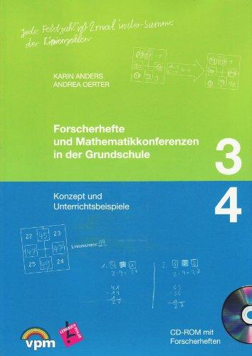 Forscherheft Mathematik 3+4: Buch inkl. CD