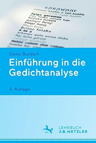 Einführung in die Gedichtanalyse (Lehrbuch)