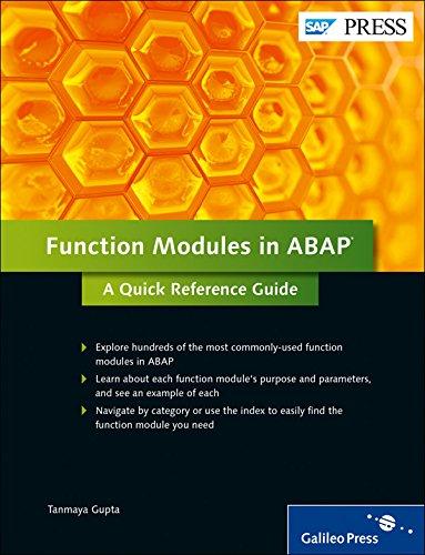 Function Modules in ABAP: A Quick Reference Guide (SAP PRESS: englisch)