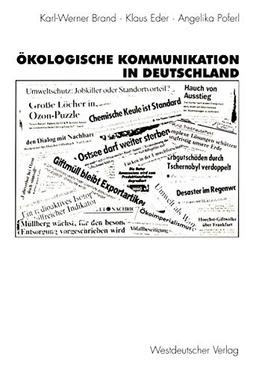 Ökologische Kommunikation in Deutschland (German Edition)