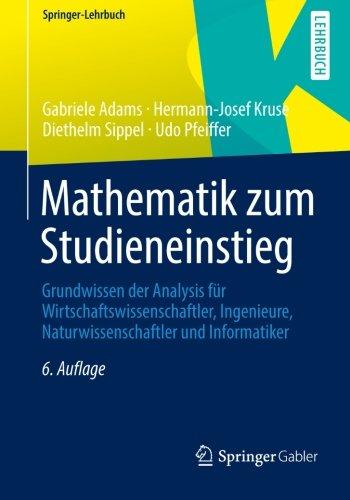 Mathematik zum Studieneinstieg (Springer-Lehrbuch)