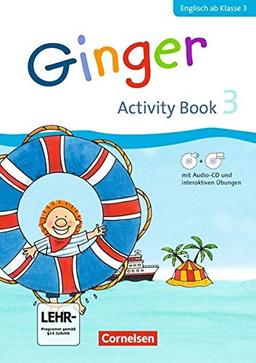 Ginger - Allgemeine Ausgabe - Neubearbeitung: 3. Schuljahr - Activity Book mit interaktiven Übungen auf scook.de: Mit CD-ROM, Audio-CD, Minibildkarten und Faltbox