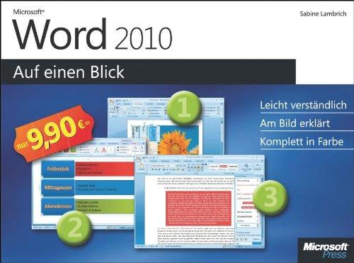 Microsoft Word 2010 auf einen Blick