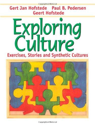 Exploring Culture: Exercises, Stories and Synthetic Cultures