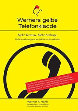 Mehr Termine. Mehr Aufträge.: Werners gelbe Telefonkladde