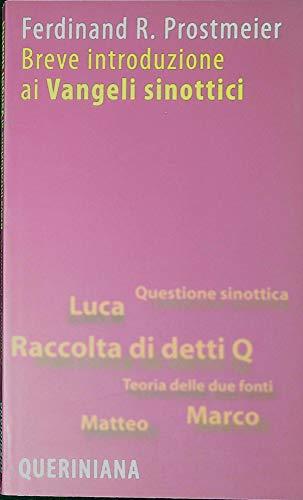 Breve introduzione ai vangeli sinottici