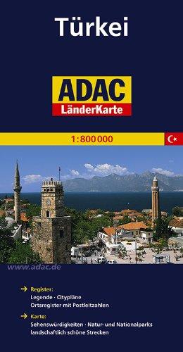 ADAC Länderkarte Türkei 1:800.000 (ADAC Länderkarten)