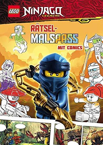 LEGO® NINJAGO® – Rätselmalspaß mit Comics