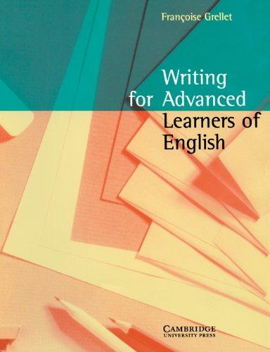 Writing for Advanced Learners of English