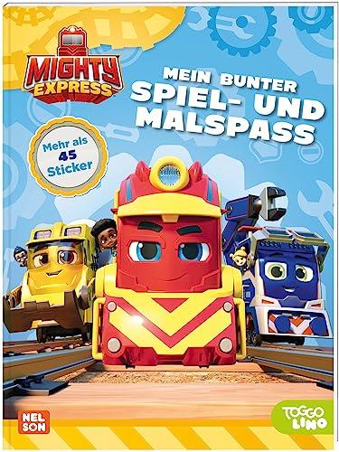 Mighty Express: Mein bunter Spiel- und Malspaß