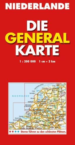 Die Generalkarte Niederlande 1:200 000