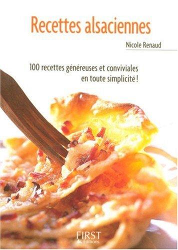 Le petit livre de recettes alsaciennes