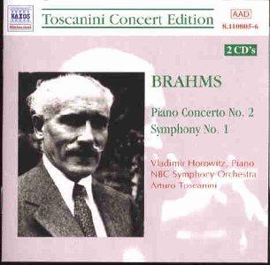 Toscanini Concert Edition: Brahms Piano Concert No. 2 / Symphony No. 1 (Aufnahme Carnegie Hall New York 06.05.1940)