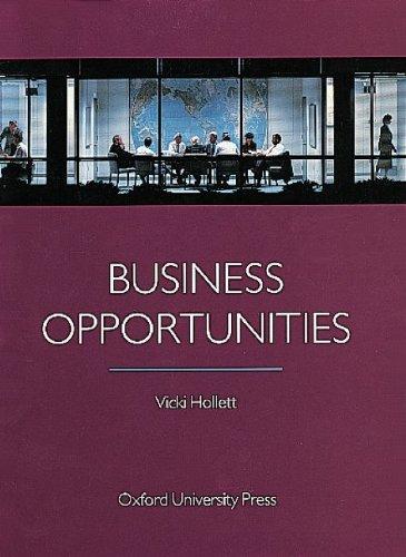 Business Opportunities, Teacher's Book