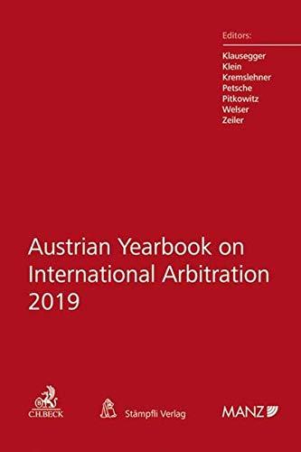 Austrian Yearbook on International Arbitration 2019