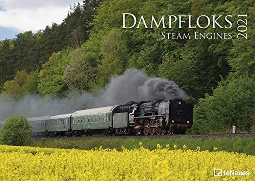 Dampfloks 2021 - Foto-Kalneder - Wand-Kalender - 42x29,7: Steam Engines