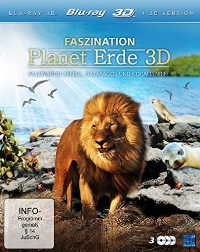 Faszination Planet Erde 3D - Entdeckungsreise unseres Planeten [3 DVD Set] [Blu-ray 2D + 3D]