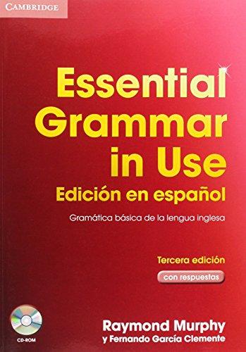 Essential Grammar in Use Spanish Edition with Answers with CD-ROM 3rd Edition