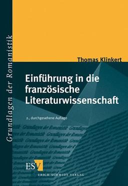 Einführung in die französische Literaturwissenschaft